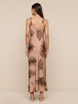 Akiya Satin Maxi Dress