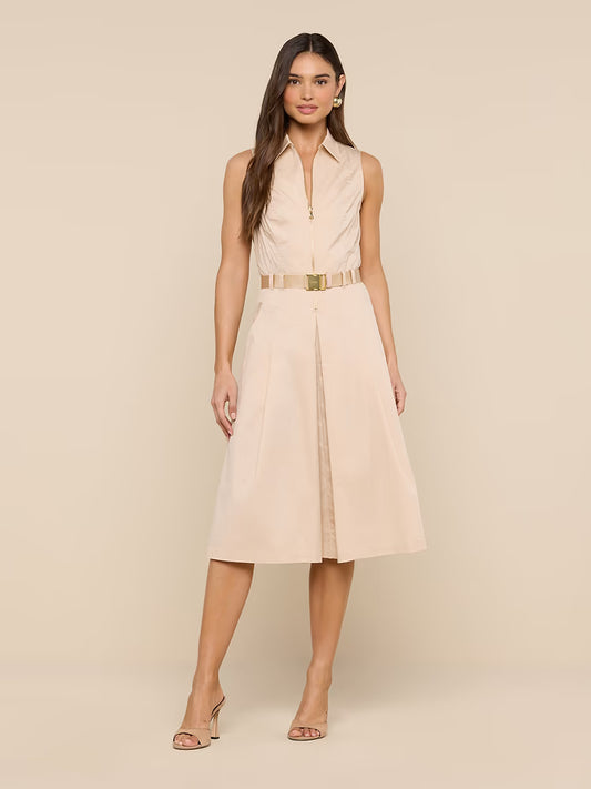 Kylo Belted Shirt Dress