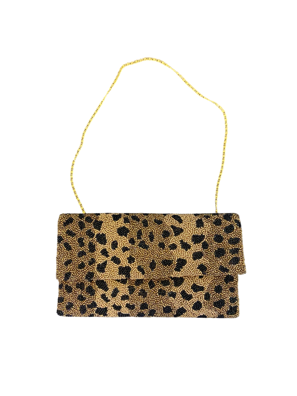 Leopard Print Clutch