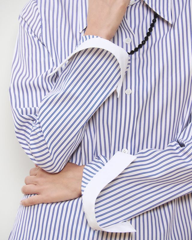 Blue Stripe Brooklyn Stripe Shirt