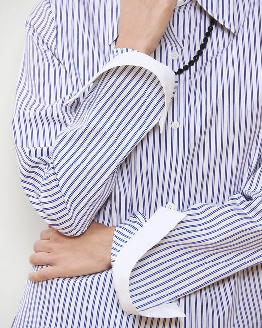 Blue Stripe Brooklyn Stripe Shirt