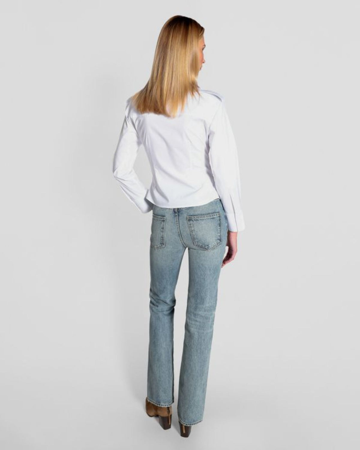 Nemesis Cinched Epaulet Shirt