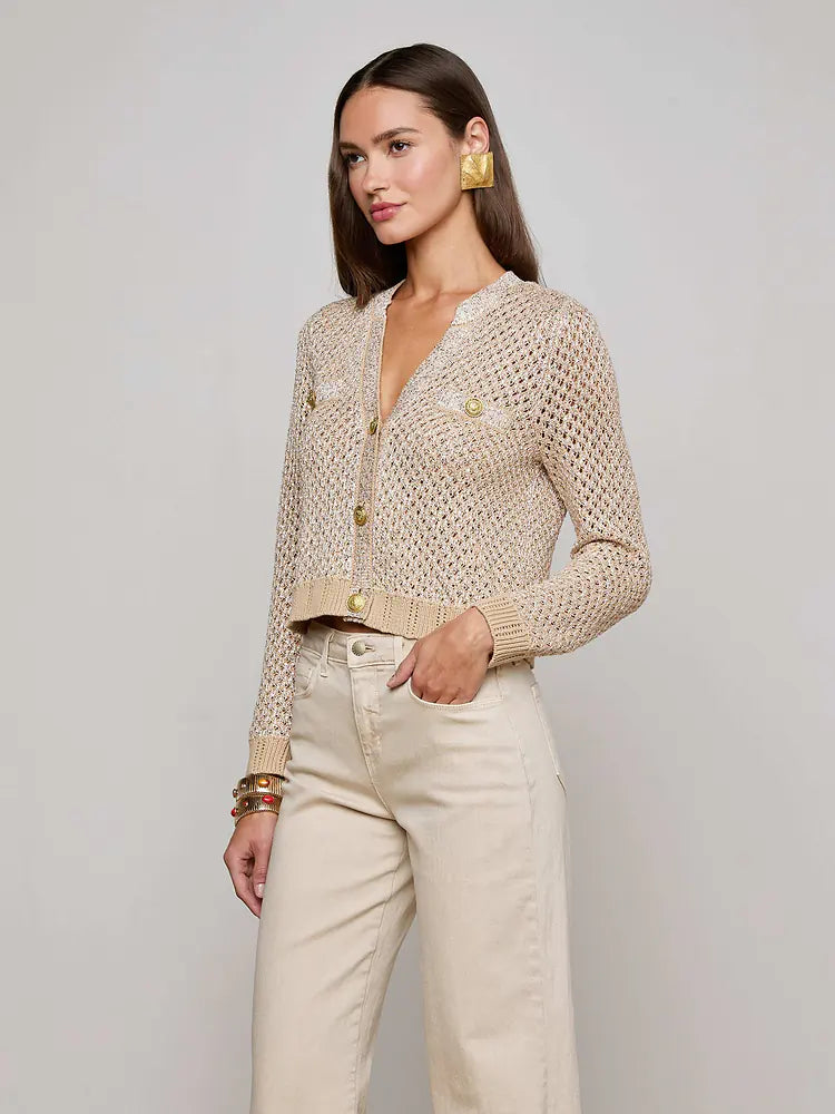 Blanca Sequin Cardigan