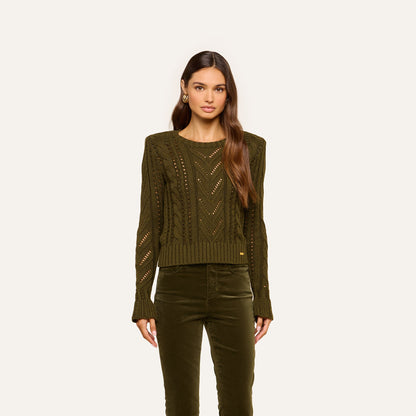 Kalamata Mio Cabled Pullover