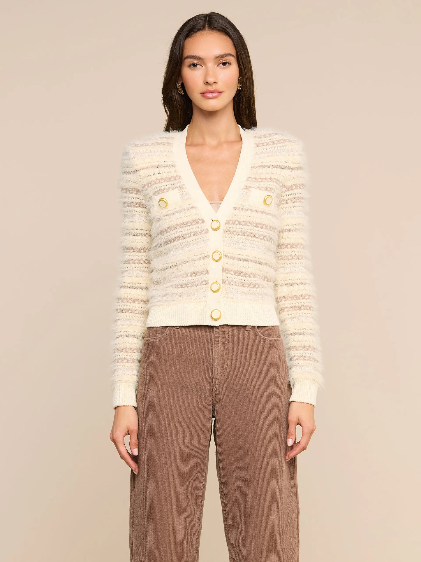 Ariadne Mixed Stitch Cardigan