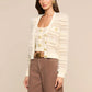 Ariadne Mixed Stitch Cardigan