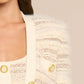 Ariadne Mixed Stitch Cardigan