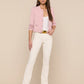Rose Patsy Cropped Cardigan