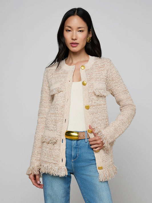 Kastoria Fringe Cardigan
