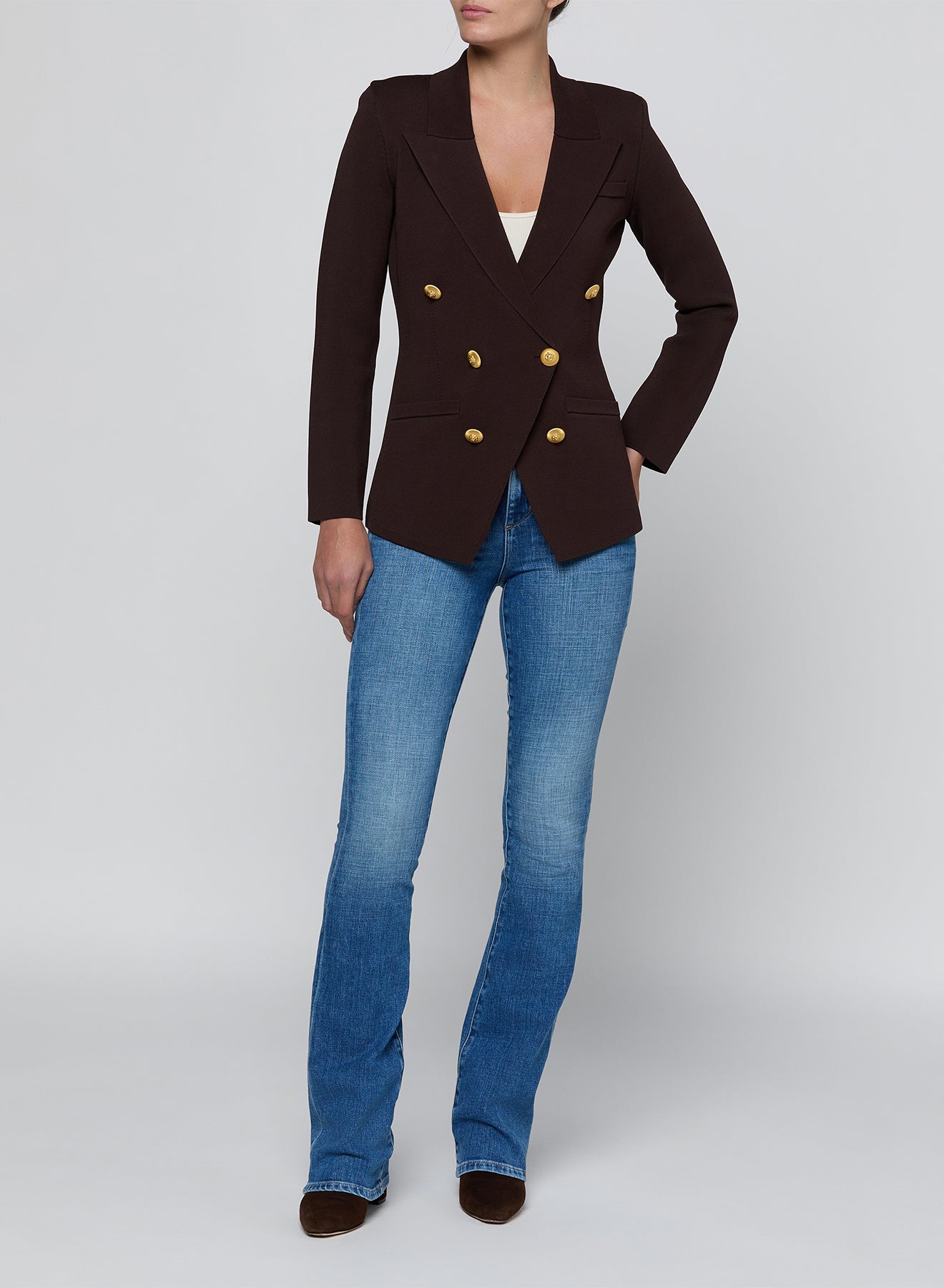 AMELIA KNIT BLAZER