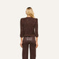 Black Java Thistle Sequined Cardigan