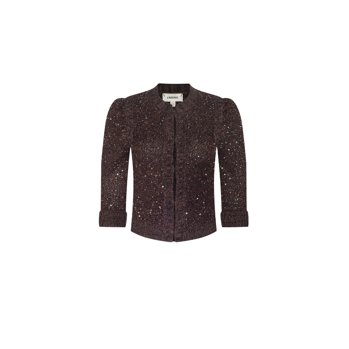 Black Java Thistle Sequined Cardigan