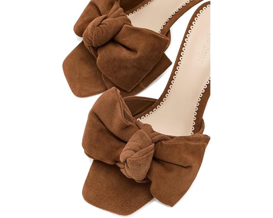 Toffee Felicity Suede Mule