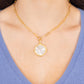 Ida Engraved Dove Necklace