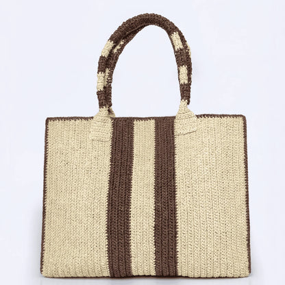 Striped Riviera Tote