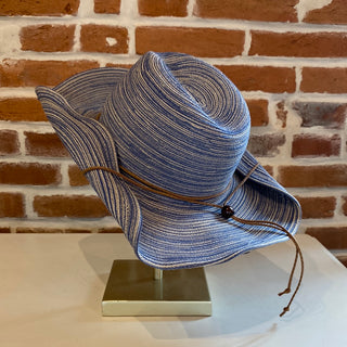 Western Blue and Natural Hat