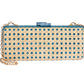 OCEAN BLUE ALESSANDRA CLUTCH