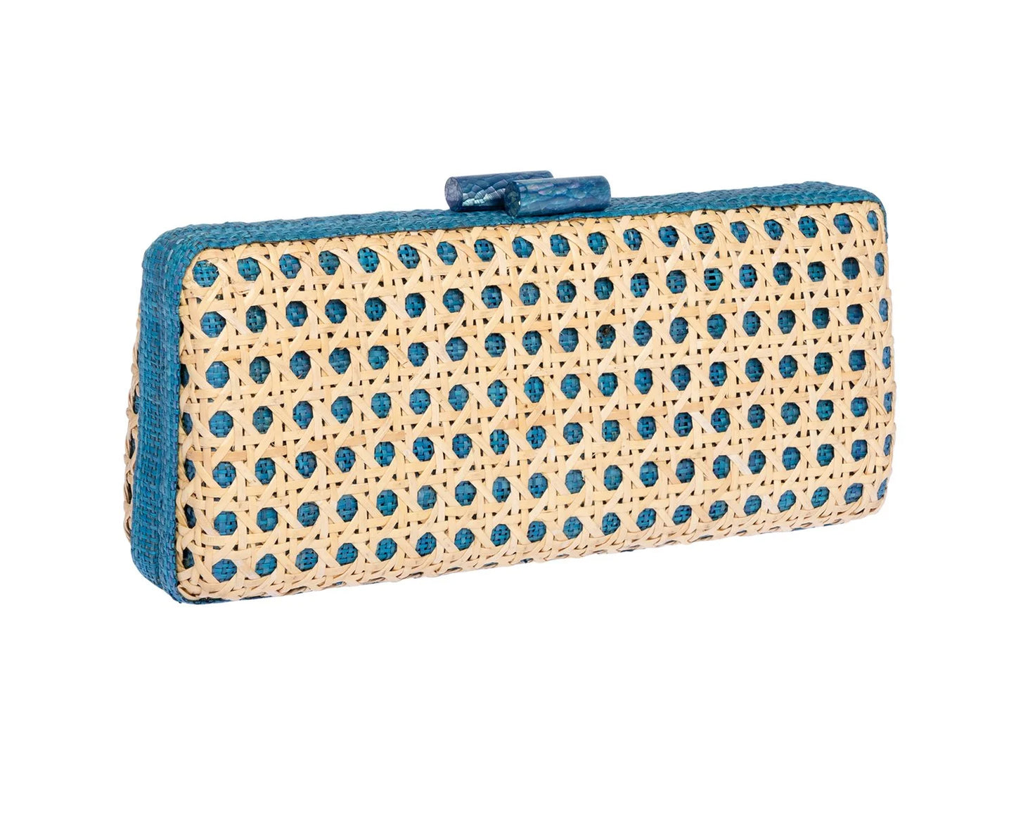 OCEAN BLUE ALESSANDRA CLUTCH