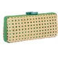 GREEN ALESSANDRA CLUTCH