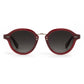 ASHTON Brandy Silver Sunglasses