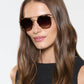 AUSTIN 18k Titanium + Venezia Sunglasses