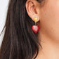 Loren Heart Earrings
