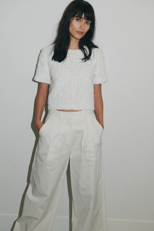JULIANA TWILL TROUSER
