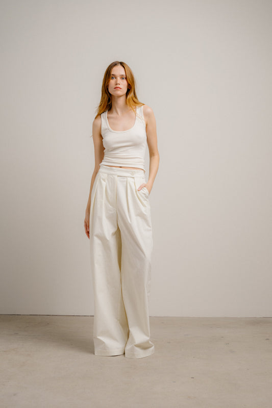 Brooke Double Pleat Pant