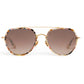 BAKER 18K Titanium + Gelato Mirrored Sunglasses