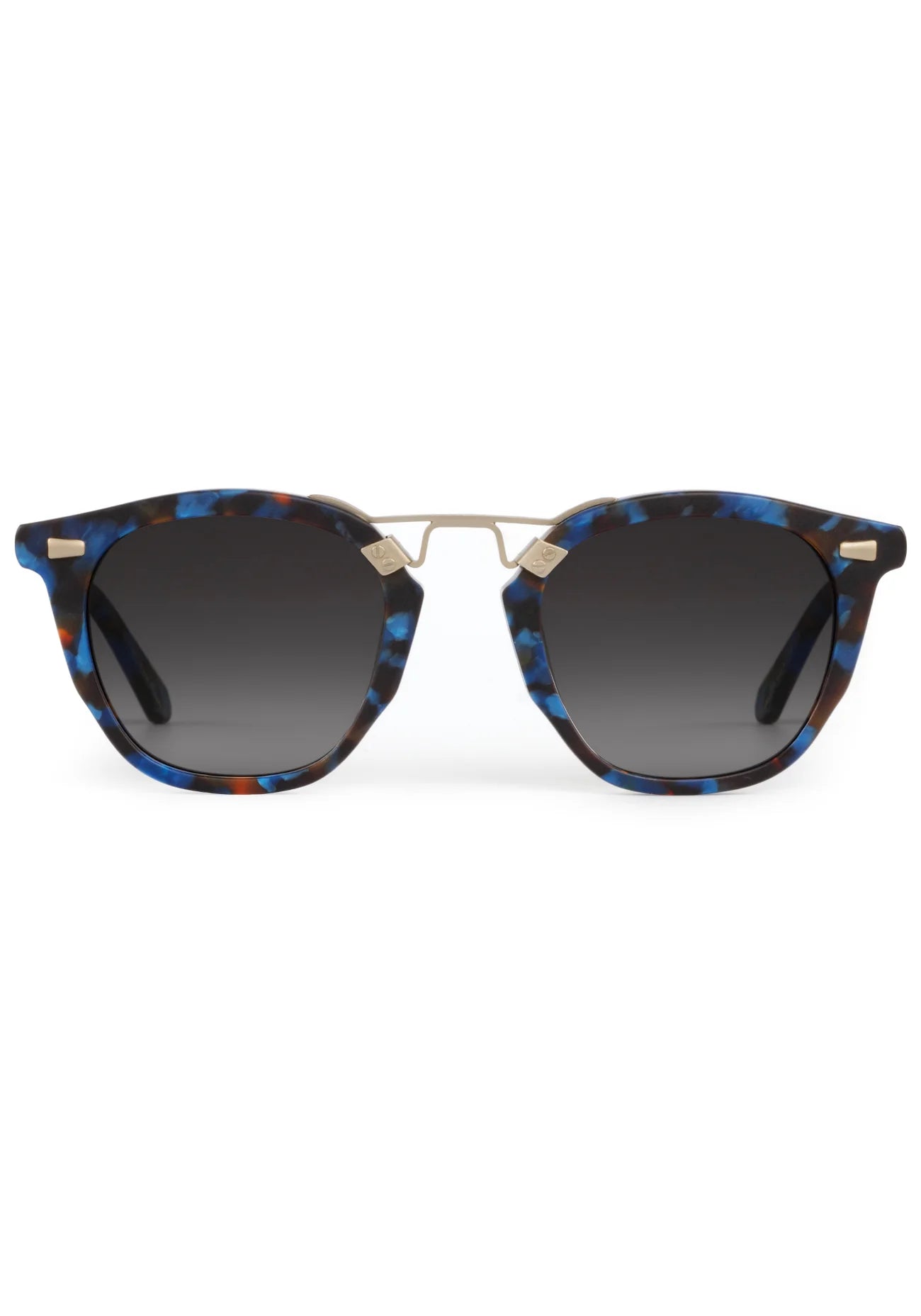 BEAU Matte Blue Steel 12K Sunglasses