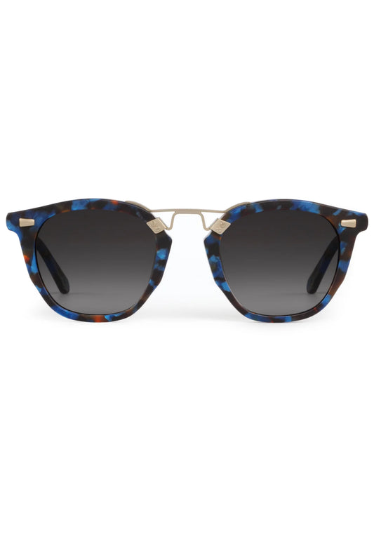 BEAU Matte Blue Steel 12K Sunglasses
