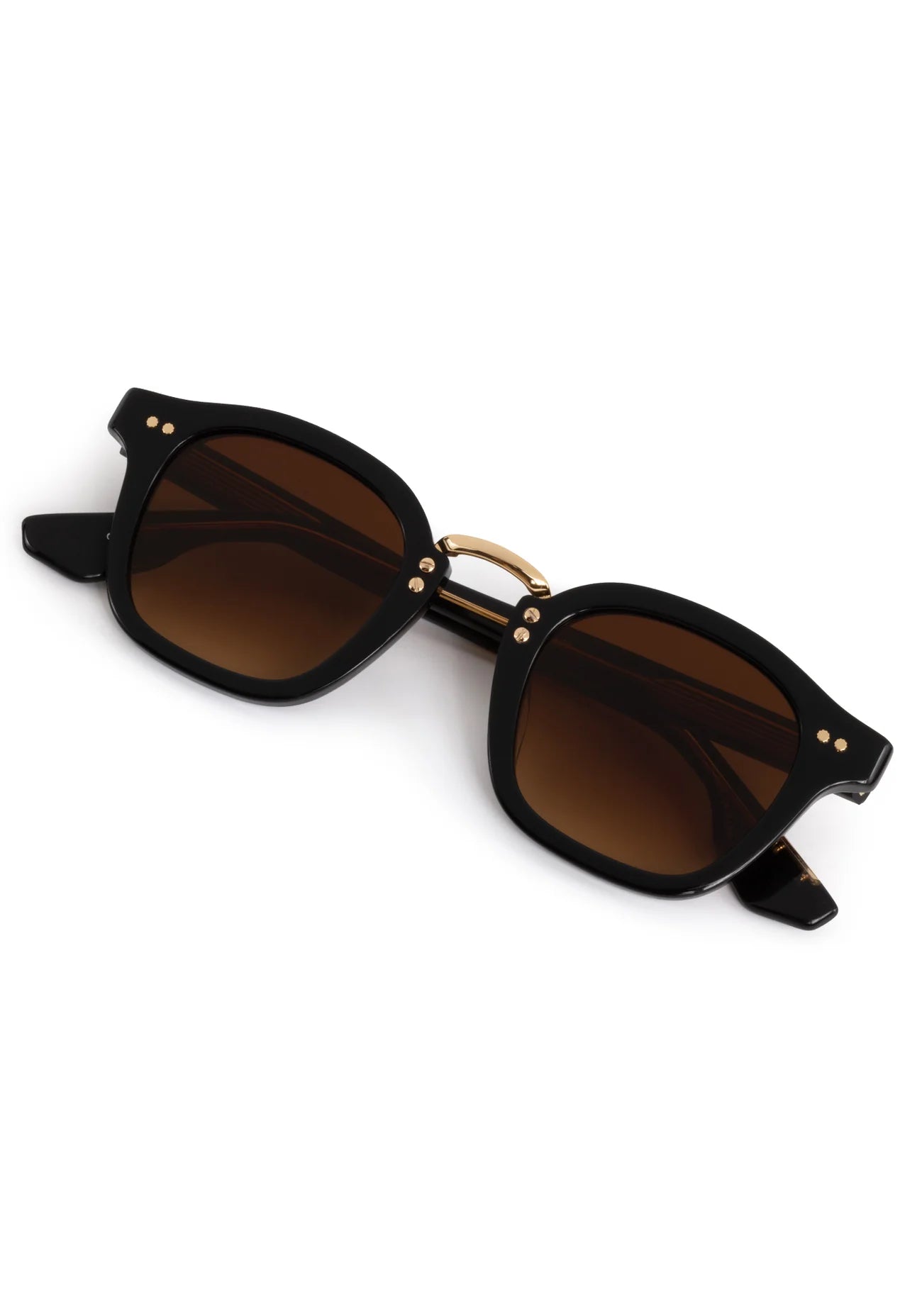 CAMPBELL Black Tea 18k Sunglasses
