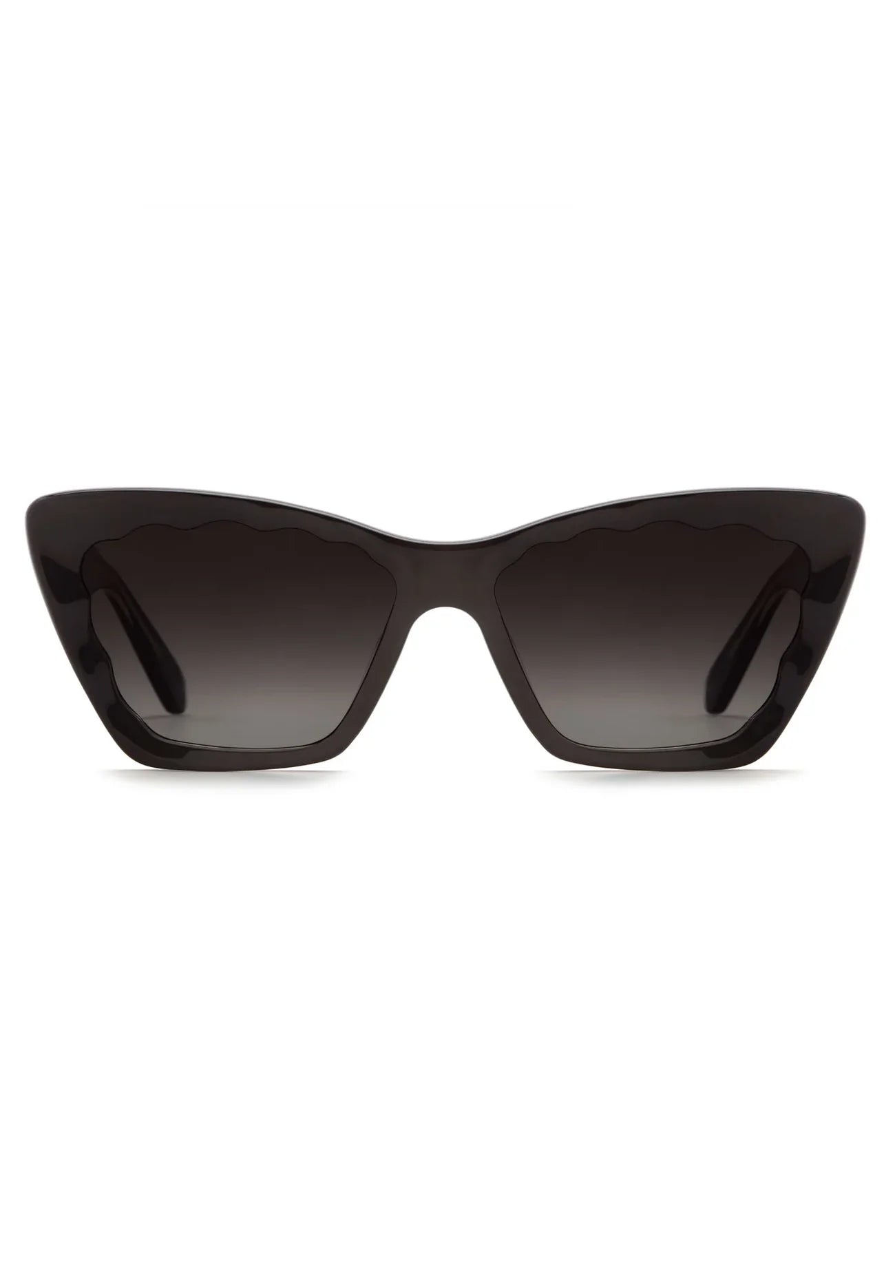 BRIGITTE Black + Crystal Sunglasses