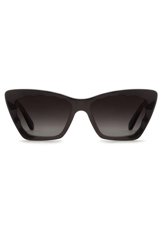 BRIGITTE Black + Crystal Sunglasses