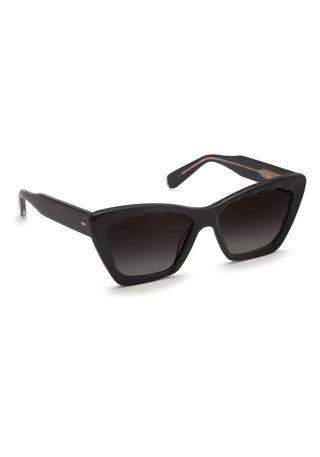 BRIGITTE Black + Crystal Sunglasses