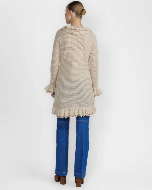 Yara Ruffle Cardigan