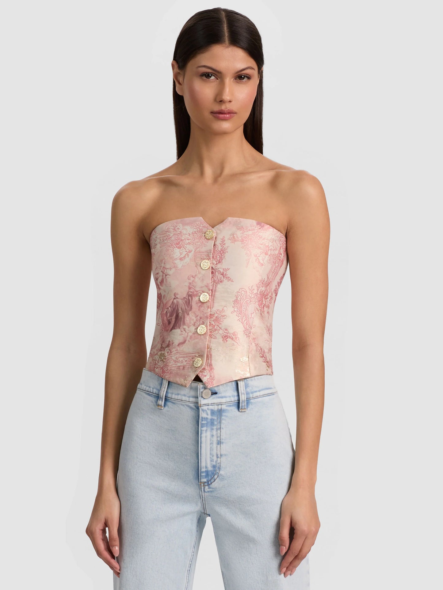 Kelcey Strapless Vest Top