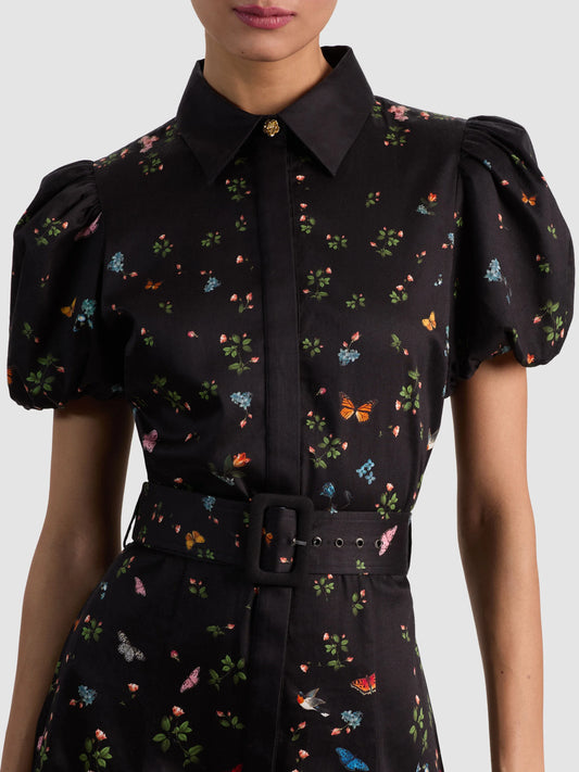 Henrietta Belted Midi Dress
