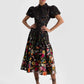 Henrietta Belted Midi Dress
