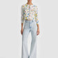 Carson Printed Cardigan - Twisting Vines