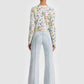 Carson Printed Cardigan - Twisting Vines