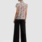 JEANNIE STACEFACE SILK BLOUSE