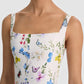 POLLY FLARED MIDI DRESS