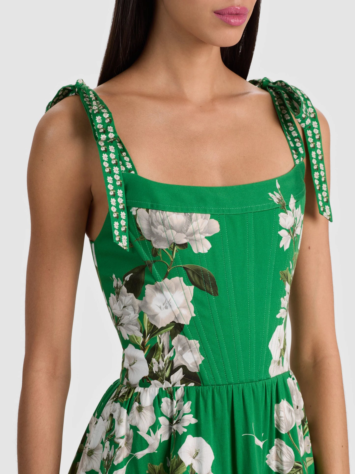 Rosalie Bustier Midi Dress