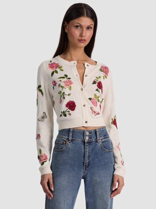Dollie Embroidered Cardigan