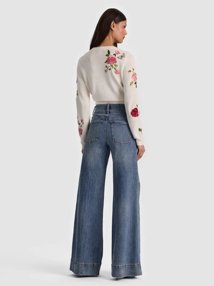 Floral Dollie Embroidered Cardigan
