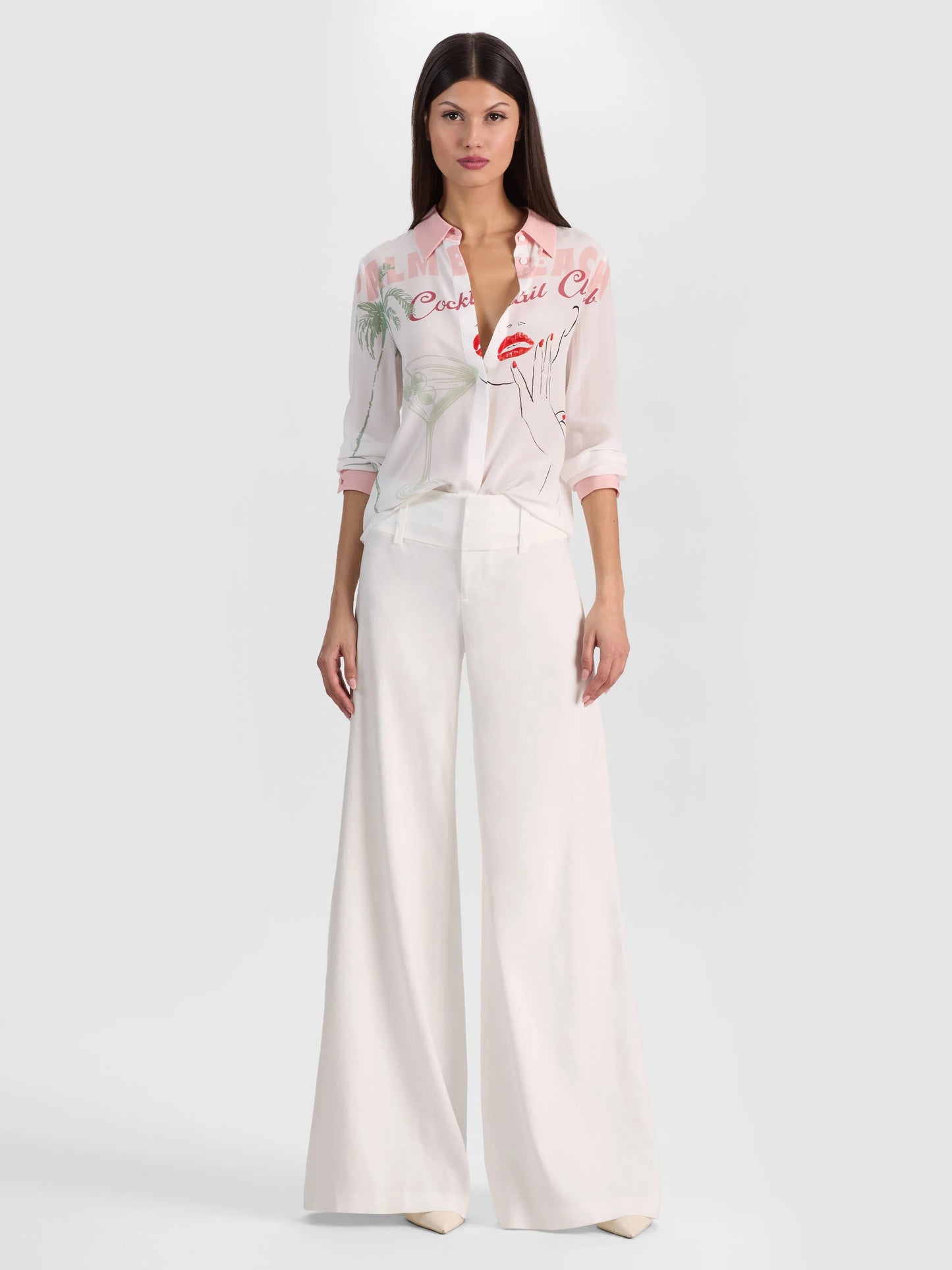 WILLA COCKTAIL CLUB SILK BLOUSE