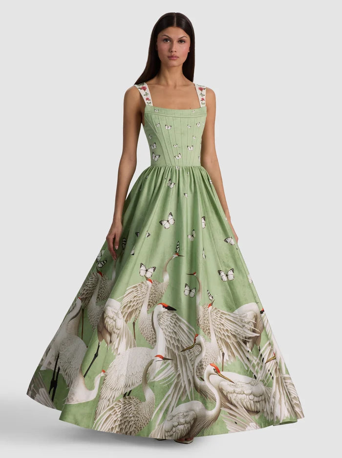 GUINEVERE BUSTIER MAXI DRESS