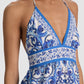 Karolina Smocked Waist Tiered Maxi Dress