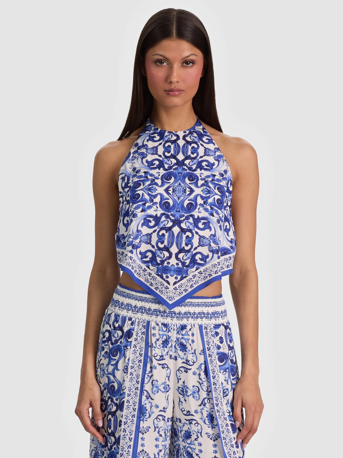 Frenchie Handkerchief Halter Top